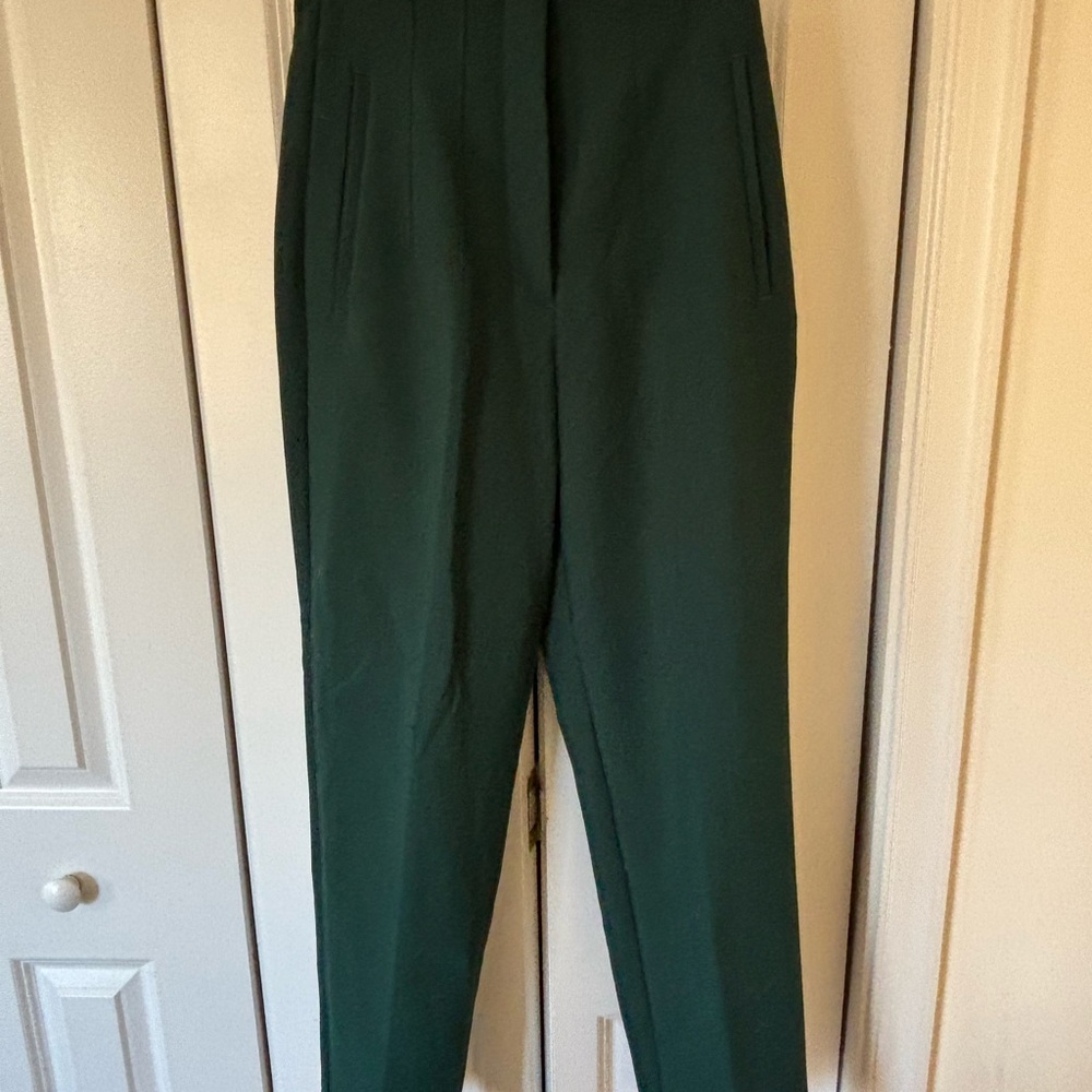 Zara Women's Dark Green Trousers